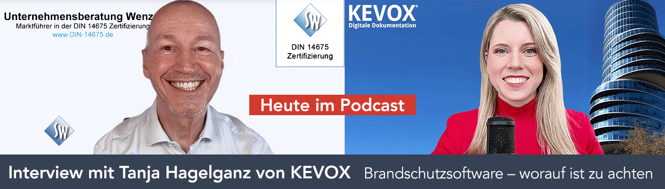 Tanja Hagelganz zu Gast bei Brandschutz To Go