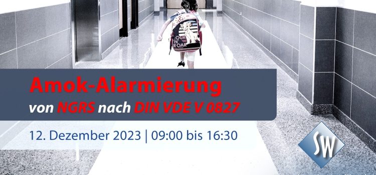 In Schulen, öffentlichen Bildungsstätten aber auch in Verwaltungsgebäuden und damit vergleichbaren, zumeist öffentlich zugänglichen Objekten kommt vermehrt der Wunsch oder gar die Verpflichtung auf, organisatorische wie auch technische Vorkehrungen für einen möglichen Amoklauf zu treffen. Die dafür erforderlichen Anforderungen an organisatorische und technische Vorkehrungen werden im Zusammenhang mit den normativen Vorgaben für Notfall- und Gefahren-Reaktion-Systemen (NGRS) definiert. Gefährdungsanalysen, das Gefährdungsmanagement, die sich daraus ergebenden Bedrohungsarten und die Schutzgerade sind wichtige und entscheidende Meilenstein für die Dokumentation und Durchführung organisatorischer Schritte sowie für die Planung und Ausführung der technisch erforderlichen Lösungen. Im Seminar werden die Verantwortlichkeiten und die Inhalte analysiert und vermittelt.